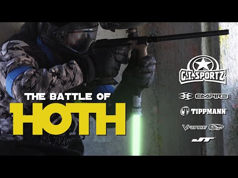 The Battle OF HOTH - Paintball big game at Blast Camp