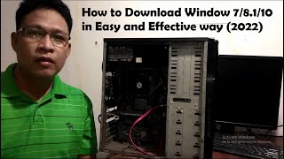 Computer Technician 101: How to Download Window 7/8.1/10 in ISO File (Tagalog)