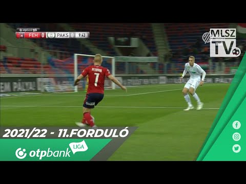 MOL Fehérvár FC – Paksi FC | 2-1 | (1-0) | OTP Bank Liga | 11. forduló | MLSZTV