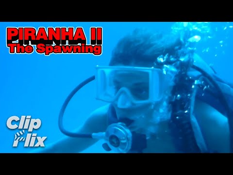 There's Something Down There | Piranha II: The Spawning (3/9) | Monster Movie