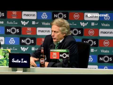 Jorge Jesus: «O Sporting está a fazer um mês de...