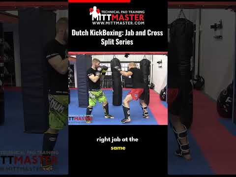 A split counter against the jab and the cross.