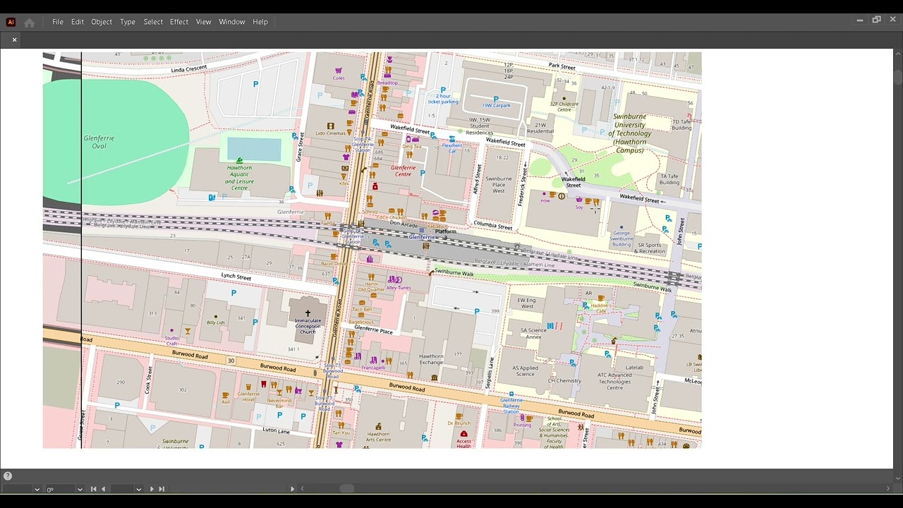 Tutorial 5   How to export from Open Street Maps into Illustrator