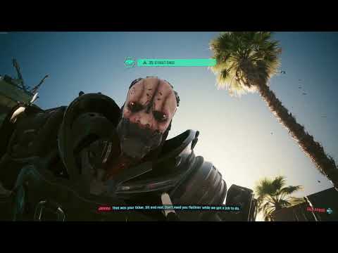 adam smasher did NOT like V's joke