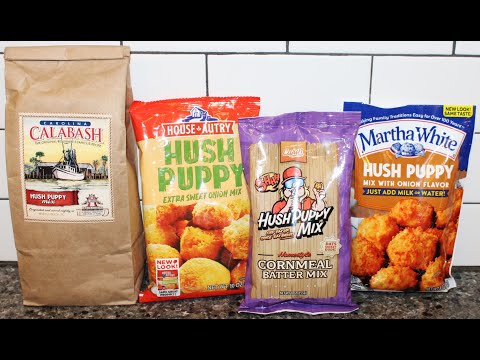 Hush Puppy Comparison! Benjamin’s Famous Calabash, House Autry, Cajun Two Step, Martha White