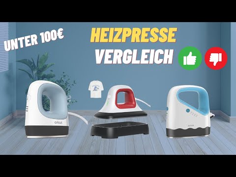 👕♨️Unsere 3 BESTEN MINI Heizpressen | 2024 Wärmepresse Heißpresse
