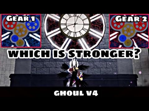 Comparing Passive Gears of Ghoul v4 - Blox Fruits