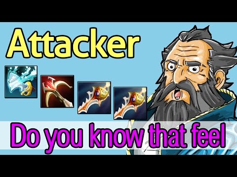 !Attacker - Dota 2 : Kunkka Vol.5 - [Middle] Do you know that feel