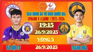 HANOI MEETS THANH HOA ROUND 5 V-LEAGUE 2025-2026