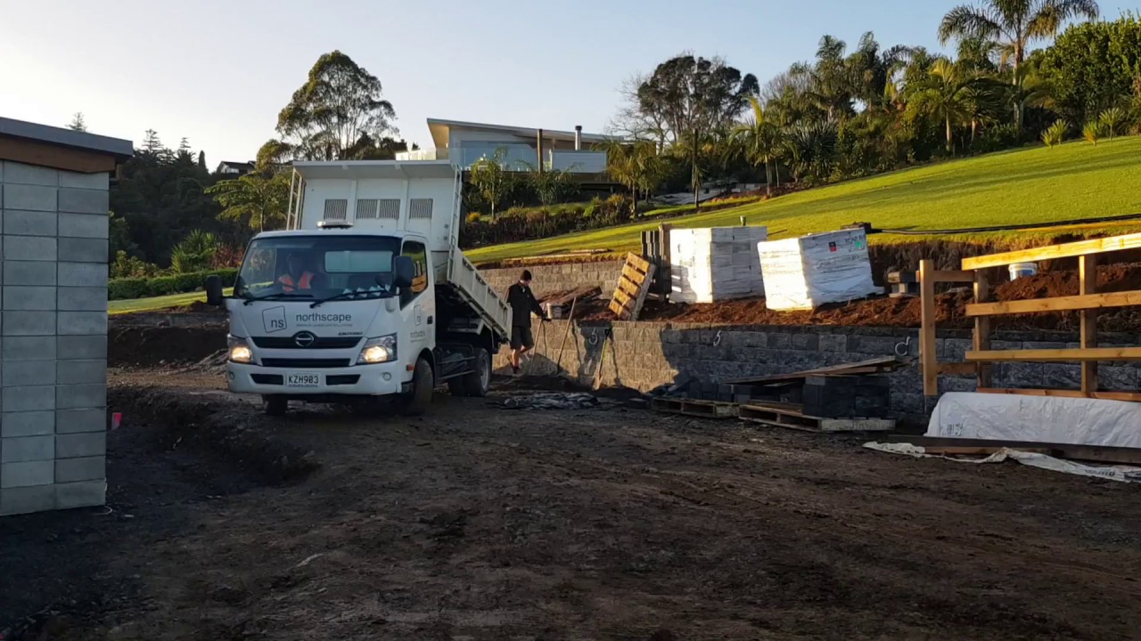 Northscape - Our tipper truck delivering Landscape Supplies