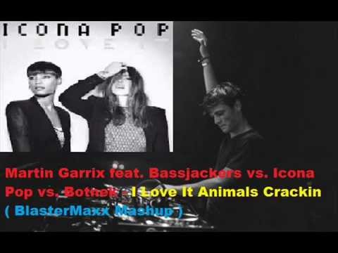 Martin Garrix feat Bassjackers vs Icona Pop vs Botnek I Love It Animals Crackin ( BlasterMaxx )