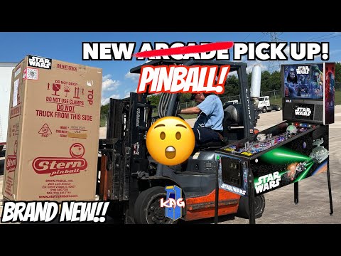 We bought a NEW Star Wars Stern Pinball Machine! | Lady KAG's Holy Grail!