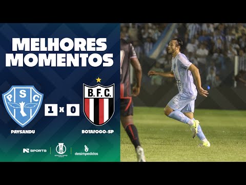 PAYSANDU 1 X 0 BOTAFOGO-SP | MELHORES MOMENTOS | 12ª RODADA BRASILEIRÃO SÉRIE B