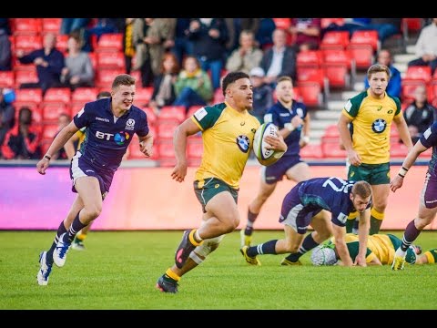 Australia survive Scotland scare - U20 Highlights