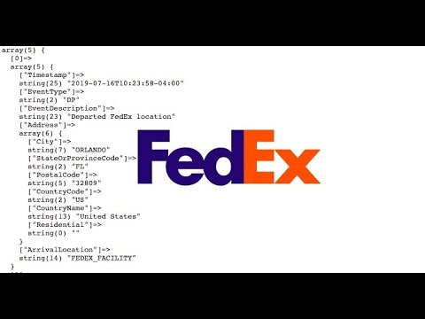 Fedex Tracking In Excel Using Api Requests In Python Power Query