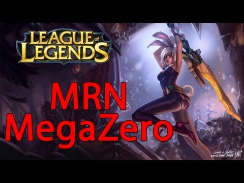 League of Legends - MegaZero Bringing Riven on NA LCS (CLG vs MRN)