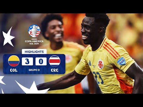 Resumen Colombia vs Costa Rica Jornada 2