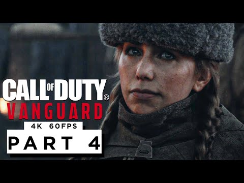 CALL OF DUTY VANGUARD Walkthrough Gameplay Part 4 - (4K 60FPS) RTX 3090 - No Commentary