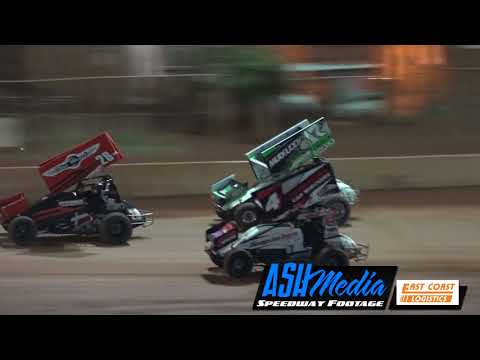 Sprintcars: A-Main - ECL Track Championship - Archerfield Speedway - 14.04.18