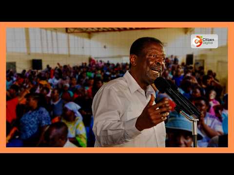 Mudavadi rallies Mulembe vote behind government
