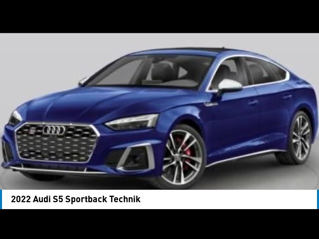 2022 Audi S5 Sportback Technik | Heated Seats | Nav | Panoroof in Cars & Trucks in Strathcona County