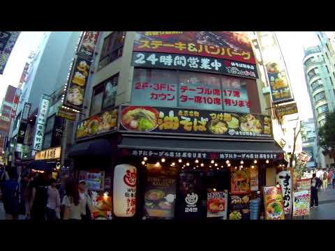 新宿西口からゴールデン街へ裏道徒歩散歩＃1【モトブログ】変態バイクNC700インテグラ Video