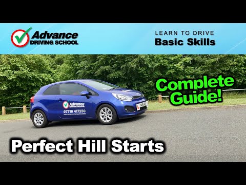 Perfect Hill Starts In A Manual Car  |  Learn to drive: Basic skills