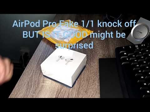 Review AirPod Pro FAKE but is it worth the money sub $100?