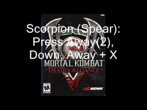 mortal kombat deadly alliance gamecube cheat codes