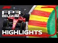 FP3 Highlights | 2022 Belgian Grand Prix