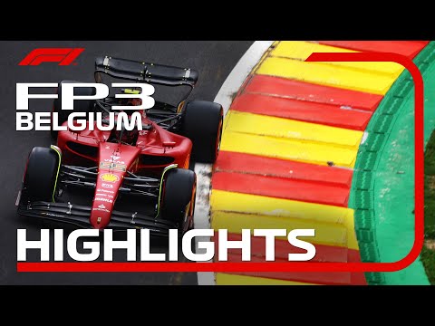 F1第14戦ベルギーGP（スパ・フランコルシャン）FP3ハイライト動画