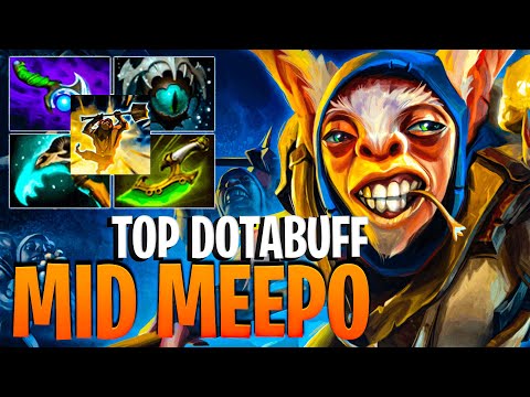 10k MMR Mid Meepo - Dota 2 Pro Immortal Meepo Gameplay