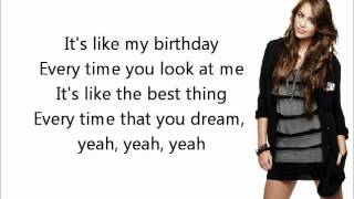 Miley Cyrus- Dream (Lyrics)