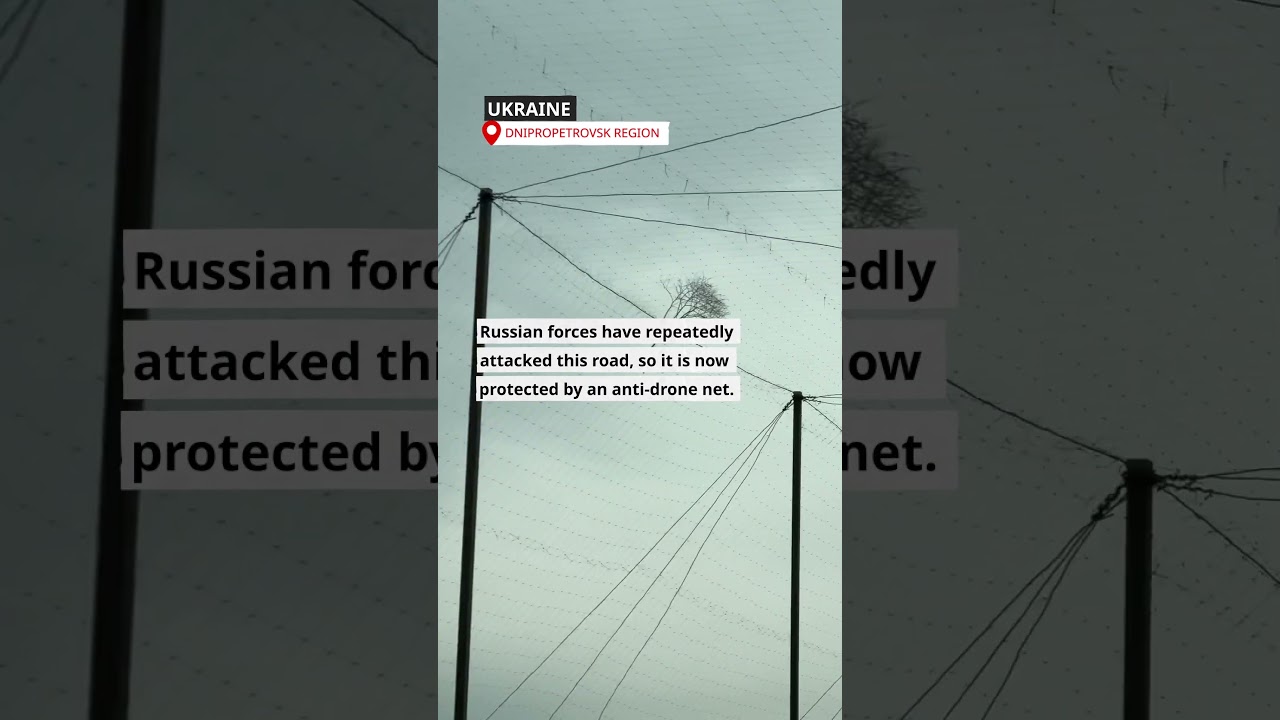 Ukraine: Antidrone net