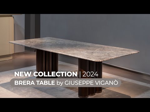 BRERA TABLE by Giuseppe Viganò _ Costantini Pietro New Collection 2024
