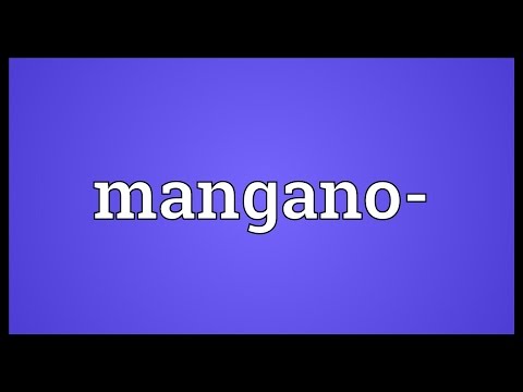 Mangano- Meaning