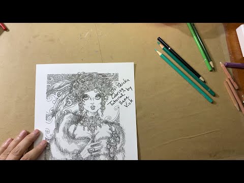 06/16/21  GEMS: A Quickie Coloring Tutorial (QCT) by Teaching Adult Coloring With ILene Vick