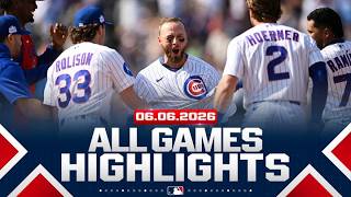 Highlights from ALL GAMES on 6/6 (Dodgers' NINE-RUN 1st, PCA's TWO-HOMER GAME and MORE!)