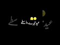 Dil Man Na Aj Eid Tere Vaste Status Man Na Aj Eid Tere Vaste Black Screen
