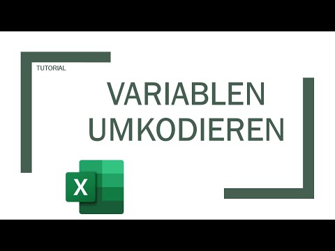 Excel: Variablen umkodieren