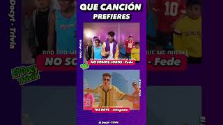 Adivina que youtuber canta? Somos lobos, BACKROOMS o The Boys Fede vigevani o ARTAGAME @fedevigevani
