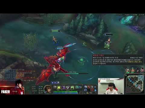CASSIOPEIA VS RYZE MID // KOREAN RANK // FAKER STREAM PATCH 8.9