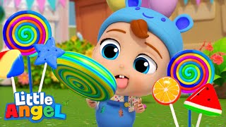 Lollipop Song + More Little Angel Kids Songs &amp; Nursery Rhymes