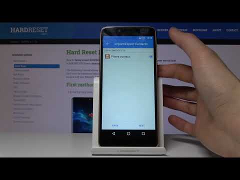 How to Copy Contacts in DOOPRO P5 - Transfer Phone Numbers form SIM to Internal Storage