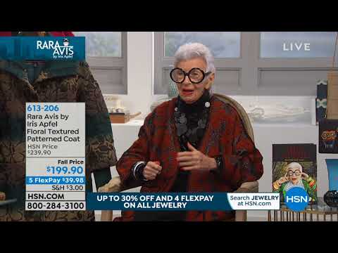 HSN | Rara Avis by Iris Apfel Collection 09.25.2018 - 11 PM