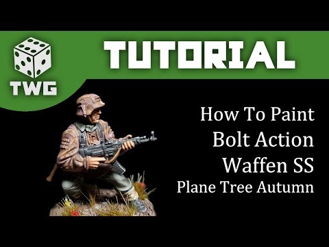 Video on painting Waffen SS camo