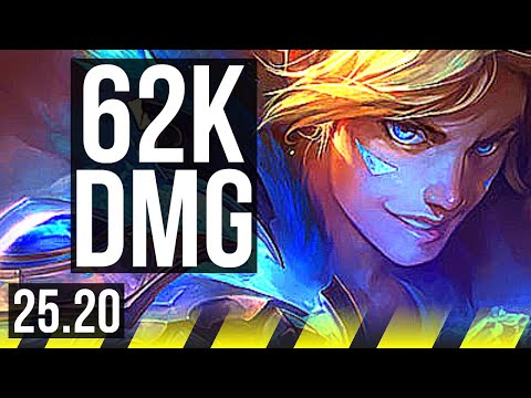 EZREAL & Karma vs JHIN & Shen (ADC) | 14/2/12, 62k DMG, Legendary | EUW Master | 25.20
