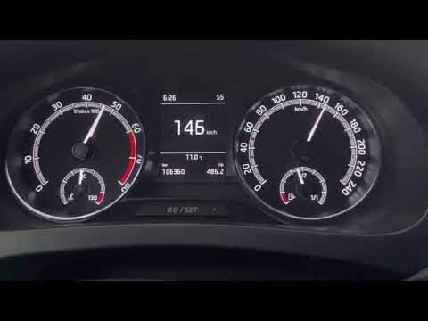 Skoda rapid 2019 1.0 Tsi acceleration 0-160 km/h