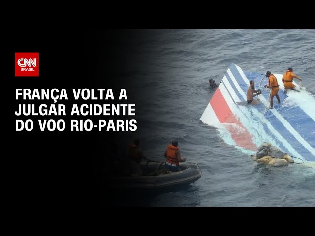 França volta a julgar Air France e Airbus por acidente do voo Rio-Paris | LIVE CNN