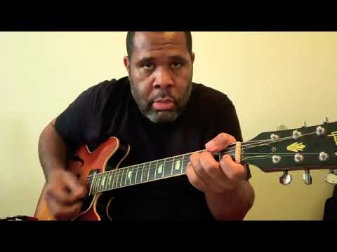 GUITAR LESSON ON BAR CHORDS AND DOUBLE STOPS WITH KIRK FLETCHER